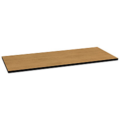 HON Huddle Multipurpose Rectangular Top, 72w x 30d, Harvest/Black (MT3072GNCP)