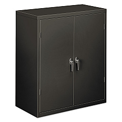HON Assembled Storage Cabinet, 36w x 18 1/8d x 41 3/4h, Charcoal (SC1842S)