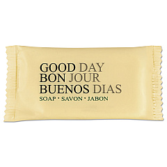 Good Day Amenity Bar Soap, Pleasant Scent, # 3/4 Individually Wrapped Bar, 1,000 /Carton (390075A)