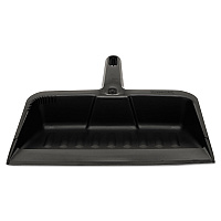 Rubbermaid Commercial Heavy-Duty Dustpan, 8.25 x 12.25 , Polypropylene, Charcoal (2005CHA)