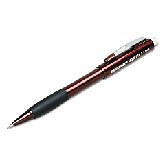 AbilityOne 7520014512267 SKILCRAFT Dual Action Cushion Grip Mechanical Pencil, 0.5mm, HB (#2.5), Black Lead, Burgundy Barrel, 6/Box