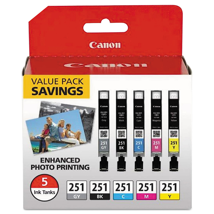 Canon CLI-251 Value Pack