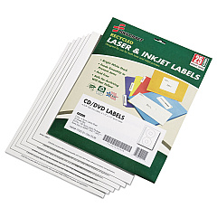 AbilityOne 7530015549538, Avery CD/DVD Label Maker Kit, Refills, 50/Pack