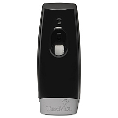 TimeMist Settings Metered Air Freshener Dispenser, 3.5" x 3.5" x 8.25", Black, 6/Carton (1047811)