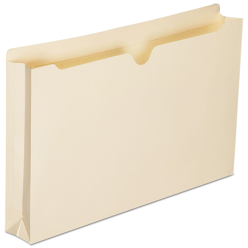 AbilityOne 7530016321021 SKILCRAFT Manila File Jacket, Straight Tab, Legal Size, Manila, 50/Box