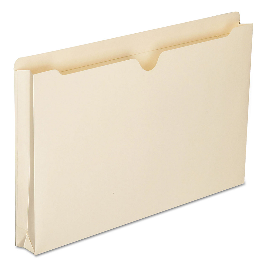 AbilityOne 7530016321022 SKILCRAFT Manila File Jacket, Straight Tab, Legal Size, Manila, 50/Box