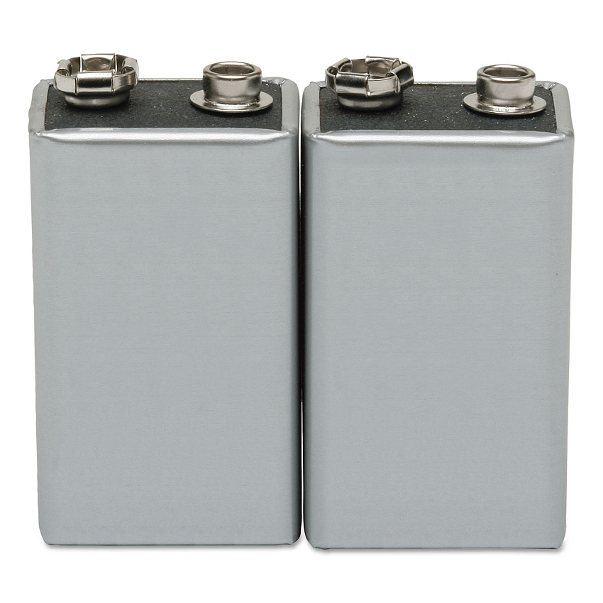 AbilityOne 6135014470949, Alkaline 9V Batteries, 2/Pack