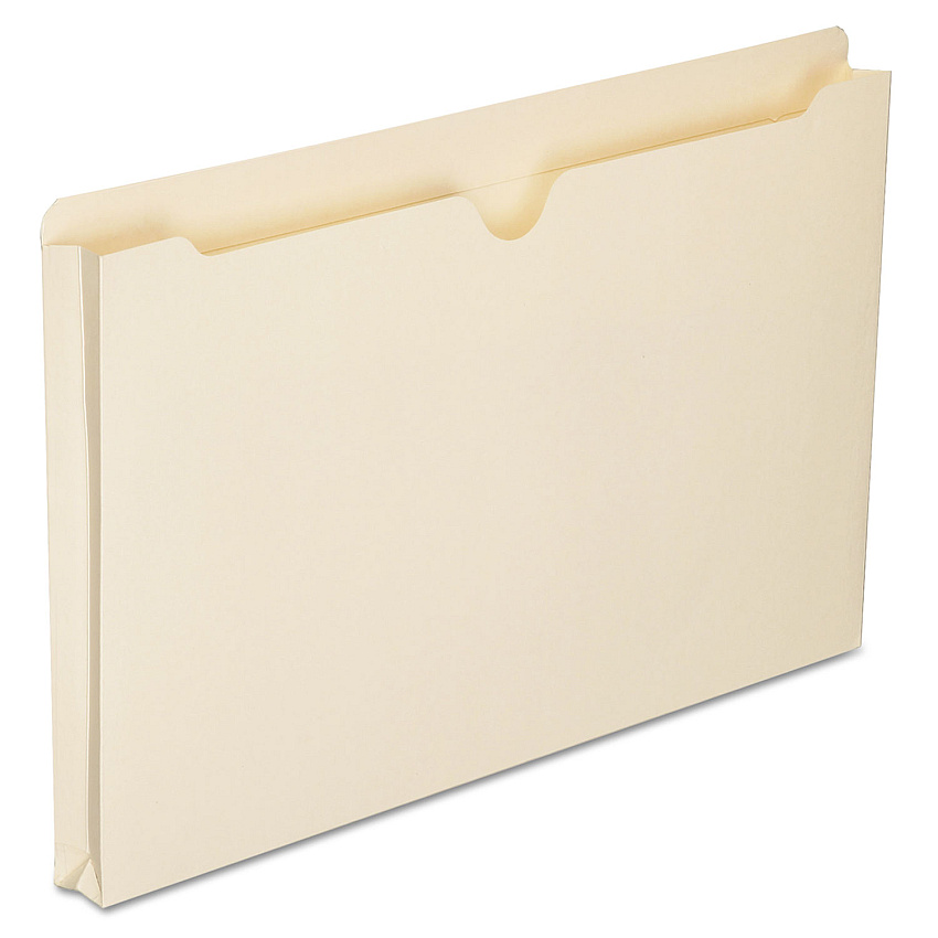 AbilityOne 7530016321019 SKILCRAFT Manila File Jacket, Straight Tab, Legal Size, Manila, 50/Box