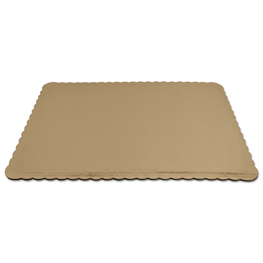 Gold Cake Pads, 1/2 Sheet, 14 X 19, Gold, Paper, 100/carton
