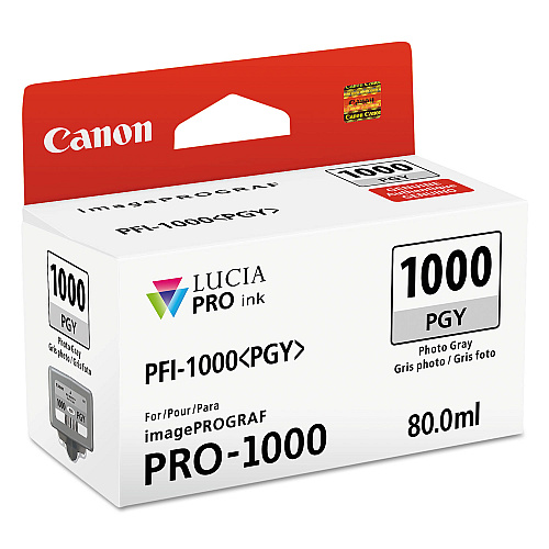 Canon PFI-1000PGY Photo Gray Ink Tank (0553C002)