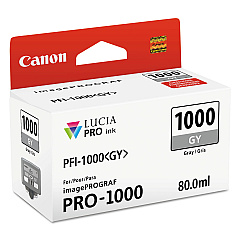 Canon PFI-1000GY Gray Ink Tank (0552C002)