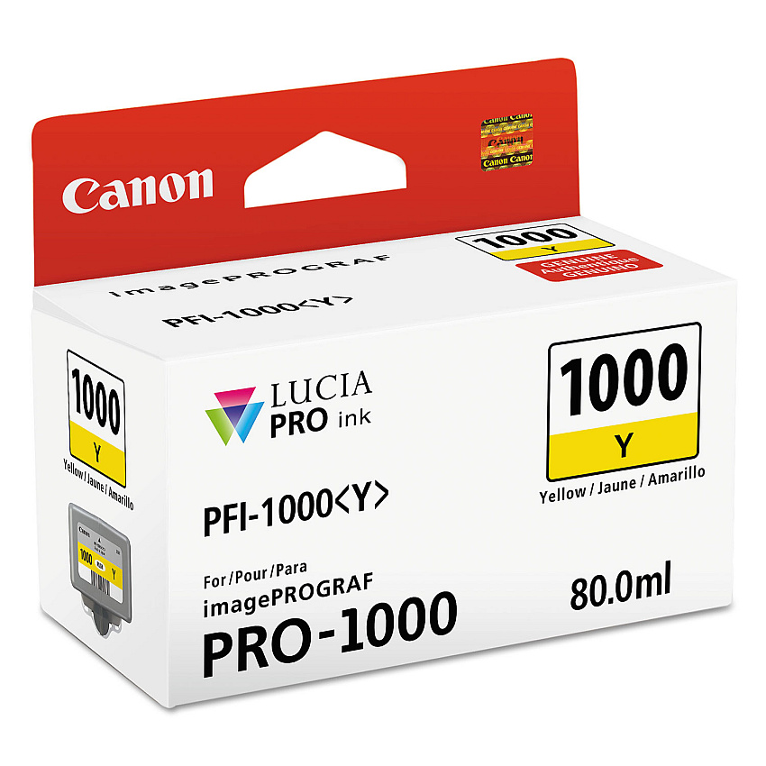Canon PFI-1000Y Yellow Ink Tank (0549C002)
