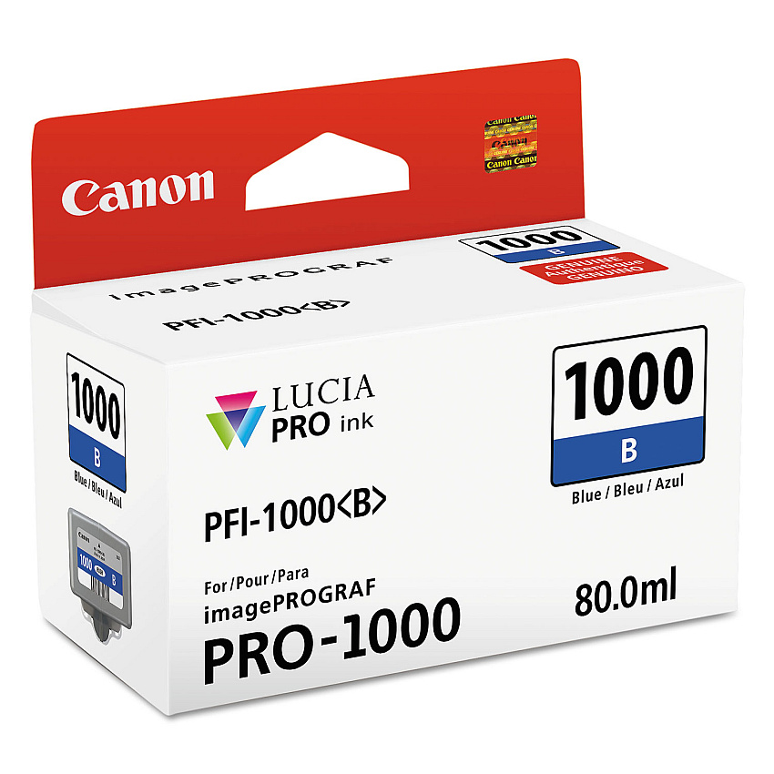 Canon PFI-1000B Blue Ink Tank (0555C002)