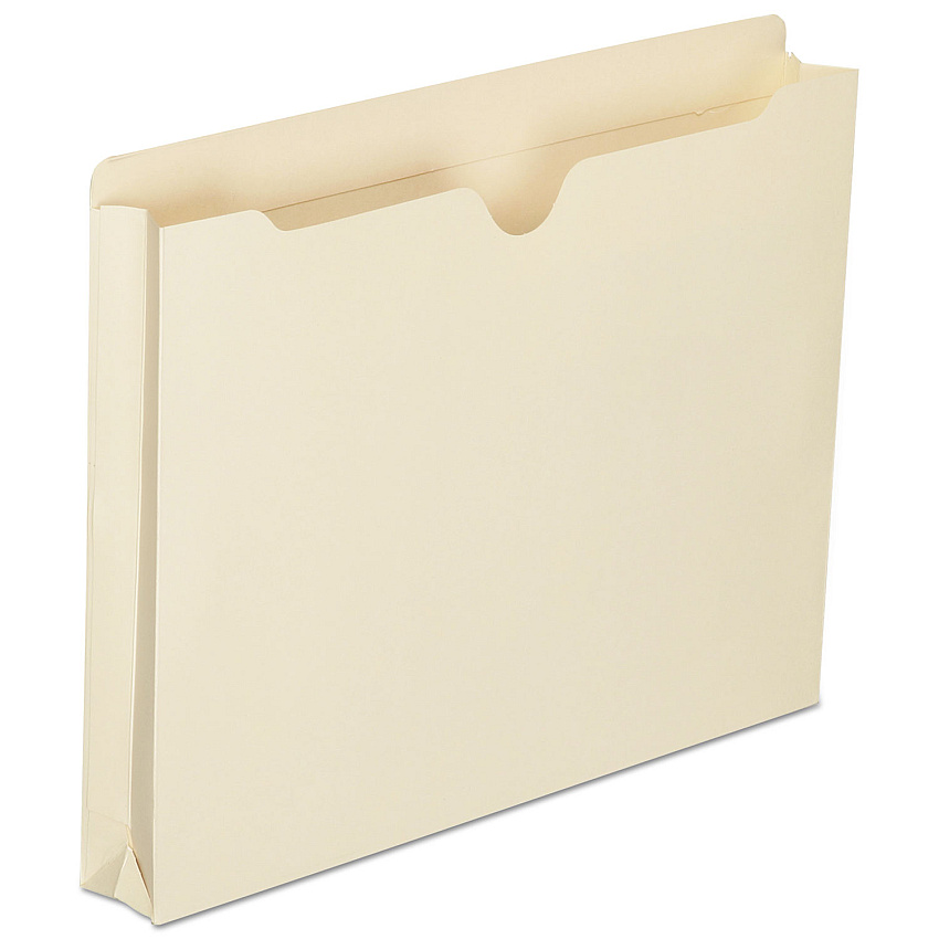 AbilityOne 7530016321014 SKILCRAFT Manila File Jacket, Straight Tab, Letter Size, Manila, 50/Box