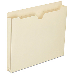 AbilityOne 7530016321013 SKILCRAFT Manila File Jacket, Straight Tab, Letter Size, Manila, 50/Box