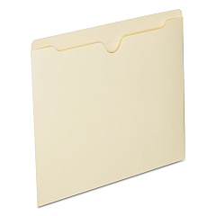 AbilityOne 7530016321016 SKILCRAFT Manila File Jacket, Straight Tab, Letter Size, Manila, 50/Box