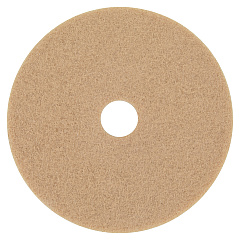 3M Ultra High-Speed Floor Burnishing Pads 3400, 20" Diameter, Tan, 5/Carton (05606)