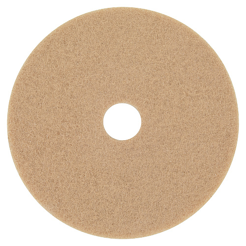 3M Ultra High-Speed Floor Burnishing Pads 3400, 20" Diameter, Tan, 5/Carton (05606)