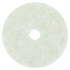 3M Ultra High-Speed Natural Blend Floor Burnishing Pads 3300, 20" Diameter, White, 5/Carton (18210)