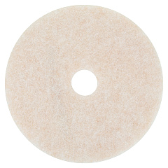 3M Ultra High-Speed TopLine Floor Burnishing Pads 3200, 20" Diameter, White/Amber, 5/Carton (18066)