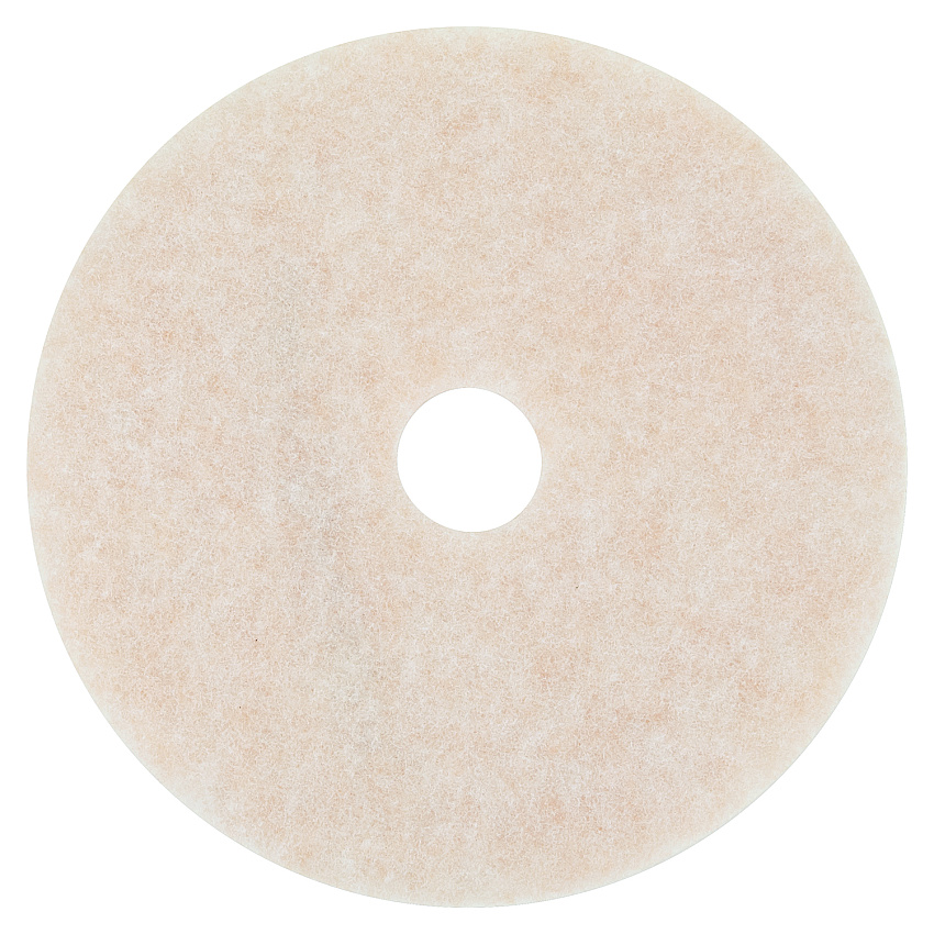 3M Ultra High-Speed TopLine Floor Burnishing Pads 3200, 20" Diameter, White/Amber, 5/Carton (18066)