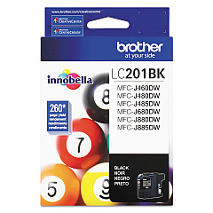 Brother LC201BK Black Ink Cartridge