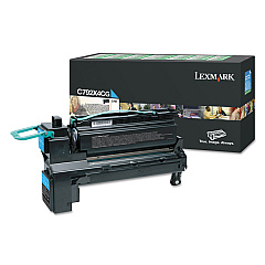 Lexmark C792X4CG Cyan Toner Cartridge for US Government