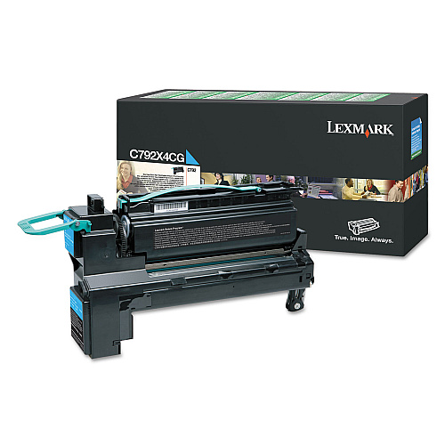 Lexmark C792X4CG Cyan Toner Cartridge for US Government