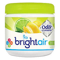 BRIGHT Air Super Odor Eliminator, Zesty Lemon and Lime, 14 oz Jar (900248EA)