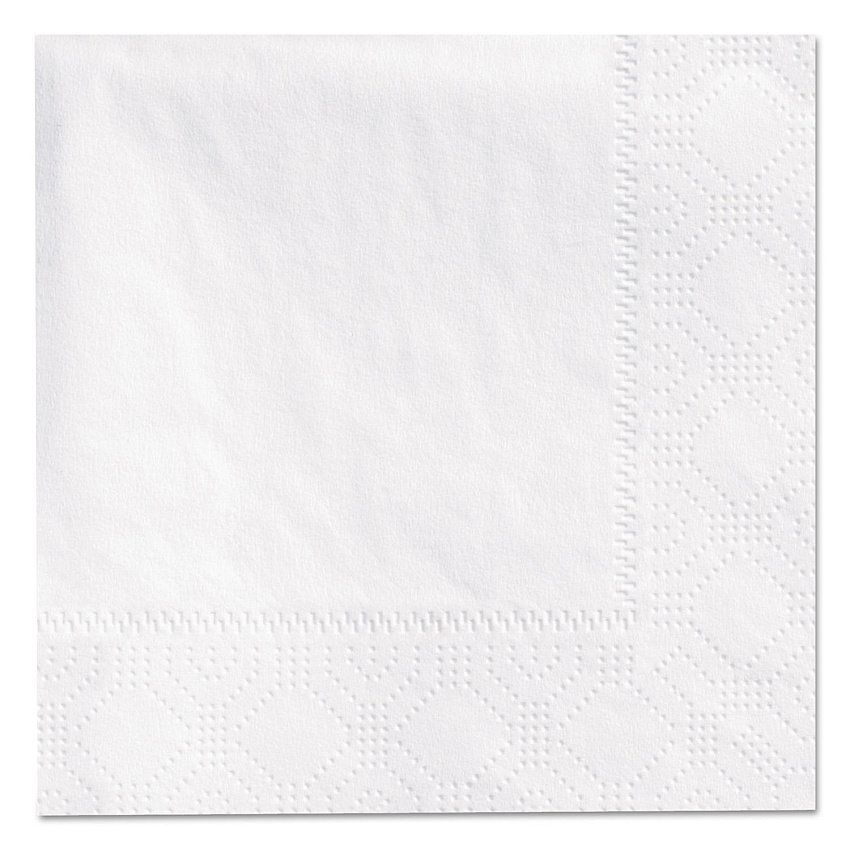 Hoffmaster Beverage Napkins, 2-Ply, 9 1/2 x 9 1/2, White, 3000/Carton (180330)