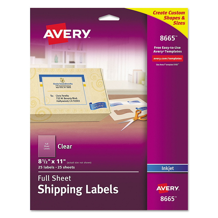 Avery 8665 Labels