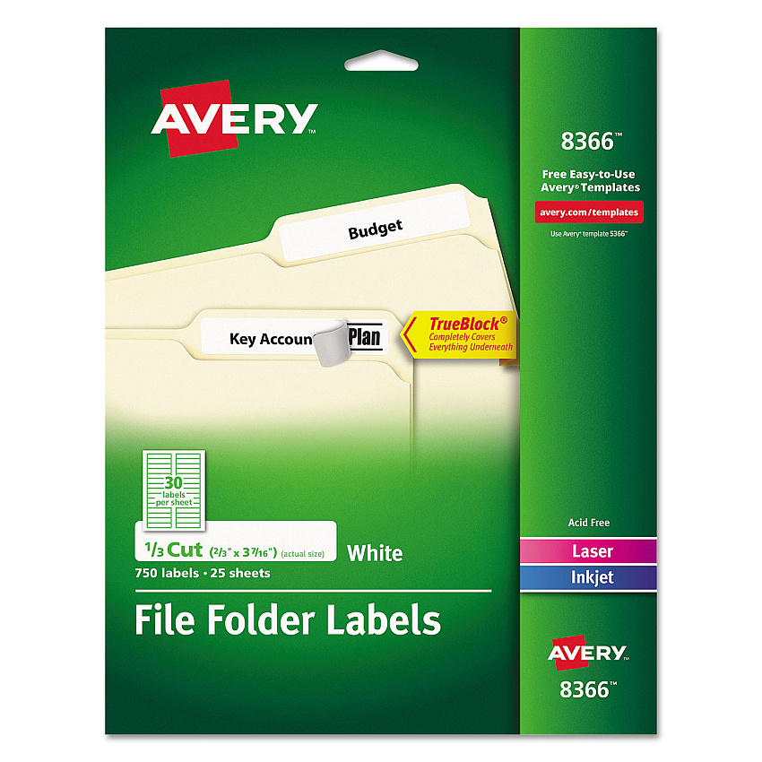Avery 8366 Labels