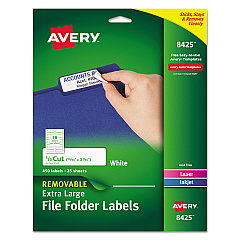 Avery 8425 Removable File Folder Labels