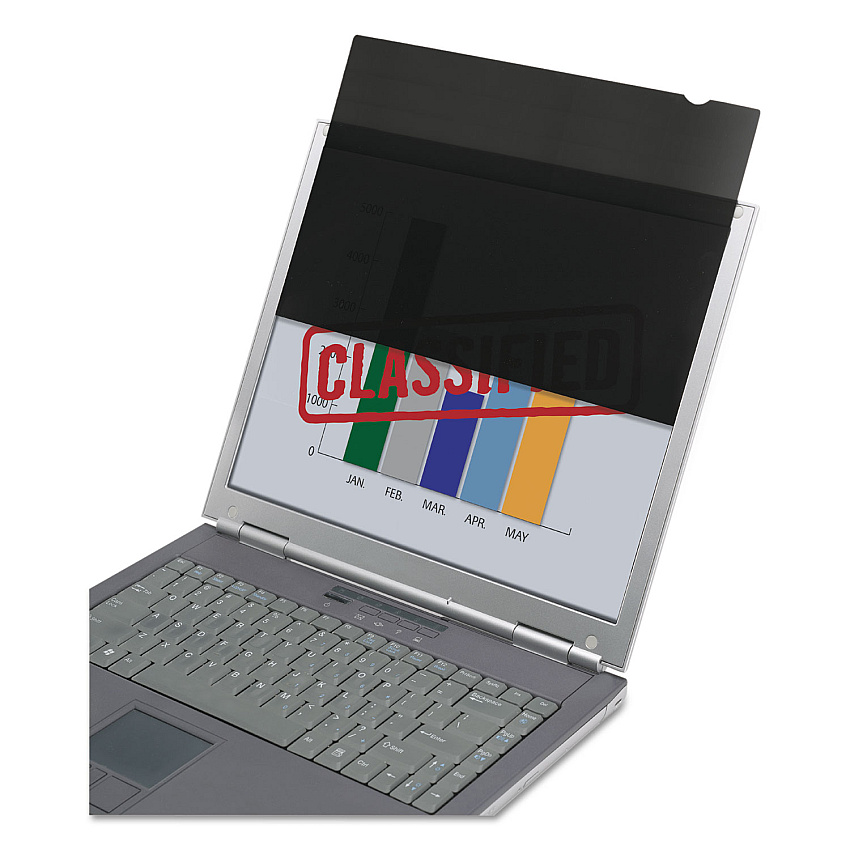 AbilityOne 7045016192983, Shield Privacy Filter, LCD Monitor, Wide, 24", 16:9
