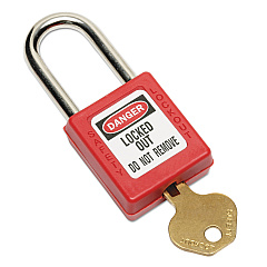 AbilityOne 5340016502617, Lockout Tagout Padlocks, 1 Keyed Different