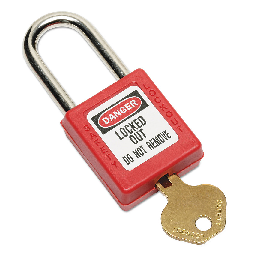 AbilityOne 5340016502617, Lockout Tagout Padlocks, 1 Keyed Different