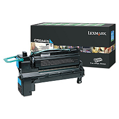 Lexmark C792A4CG Cyan Toner Cartridge for US Government