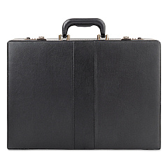 Solo Classic Attache, Vinyl, 12.5 x 4 x 17.5, Black (K854)