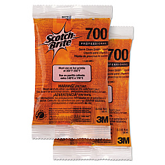 Scotch-Brite PROFESSIONAL Quick Clean Griddle Liquid, 3.2 oz Packet, 40/Carton (29603)