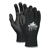 MCR Safety Kevlar Gloves 9178NF, Kevlar/Nitrile Foam, Black, Large (9178NFL)