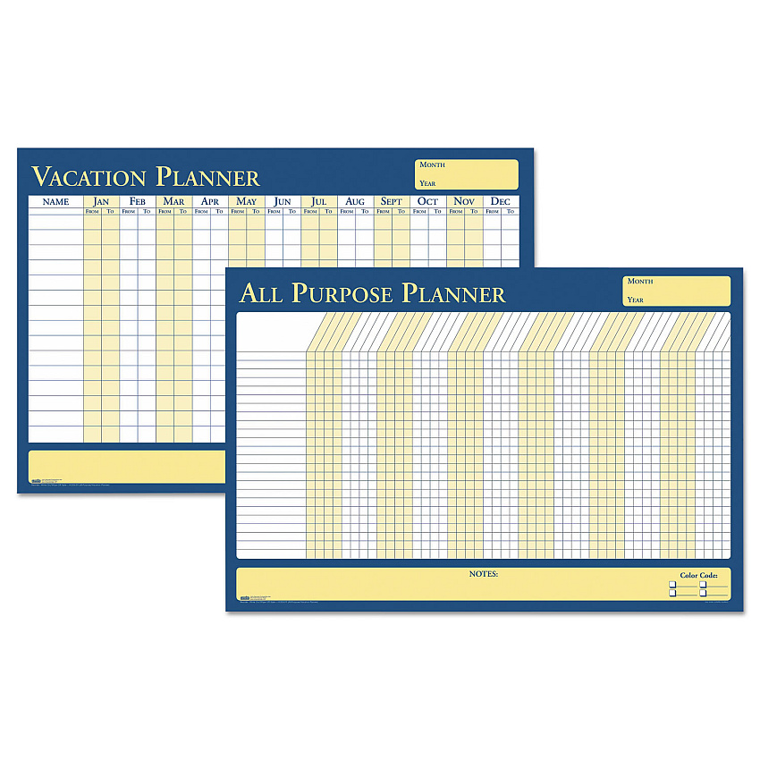 House of Doolittle 100% Recycled All-Purpose/Vacation Plan-A-Board Planning Board, 36 x 24 (639)