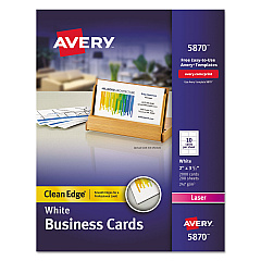 Avery 5870 Premium Clean Edge Business Cards