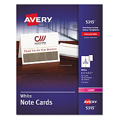 Avery 5315 Note Cards with Matching Envelopes