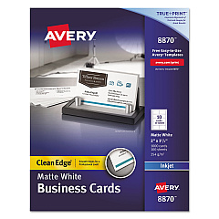 Avery 8870 Premium Clean Edge Business Cards