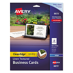 Avery 8873 Premium Clean Edge Business Cards