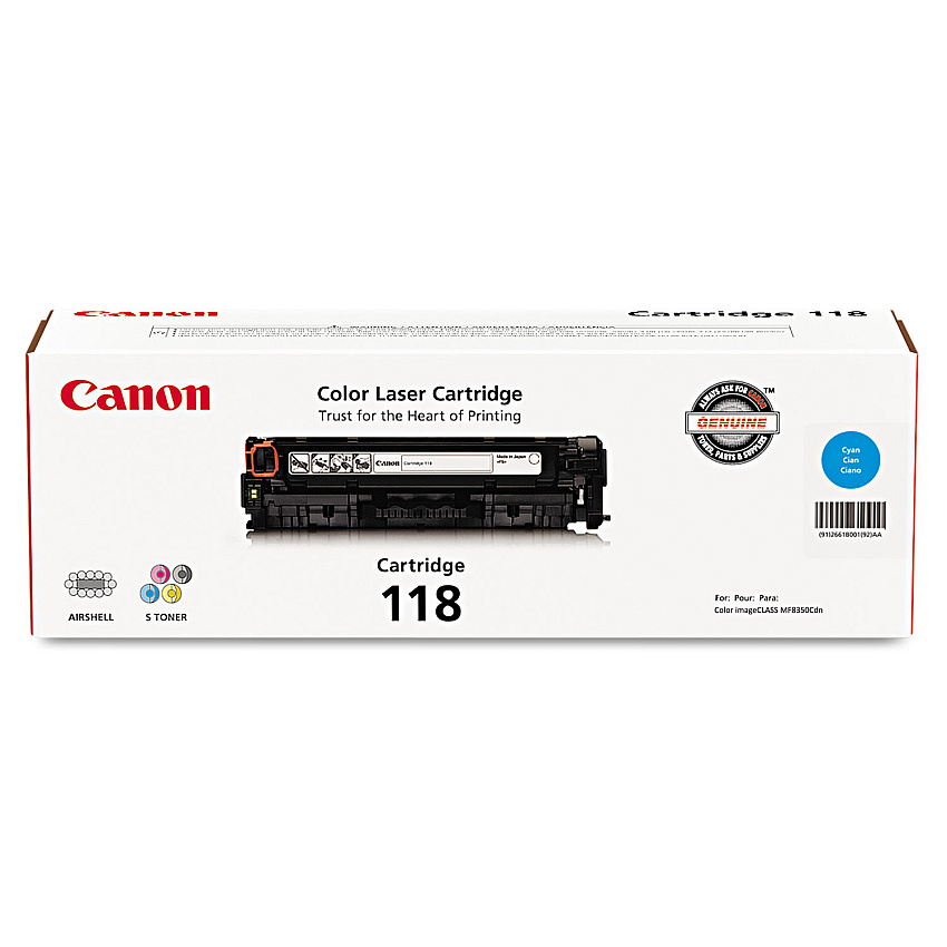 Canon 118 Cyan Toner Cartridge