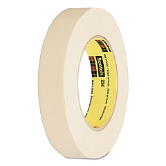 Scotch General Purpose Masking Tape 234, 3" Core, 12 mm x 55 m, Tan (23412)