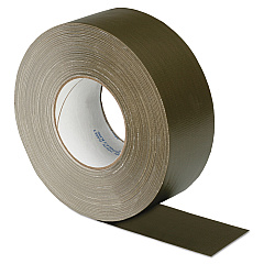 AbilityOne 7510000745100 SKILCRAFT Waterproof Tape - "The Original'' 100 MPH Tape, 3" Core, 2.5" x 60 yds, Olive Drab