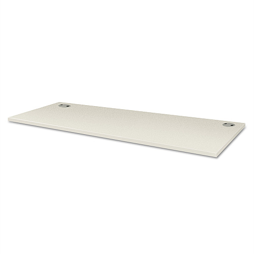 HON Voi Rectangular Worksurface, Two Grommets, 60" x 24" x , Silver (VTR60BB)