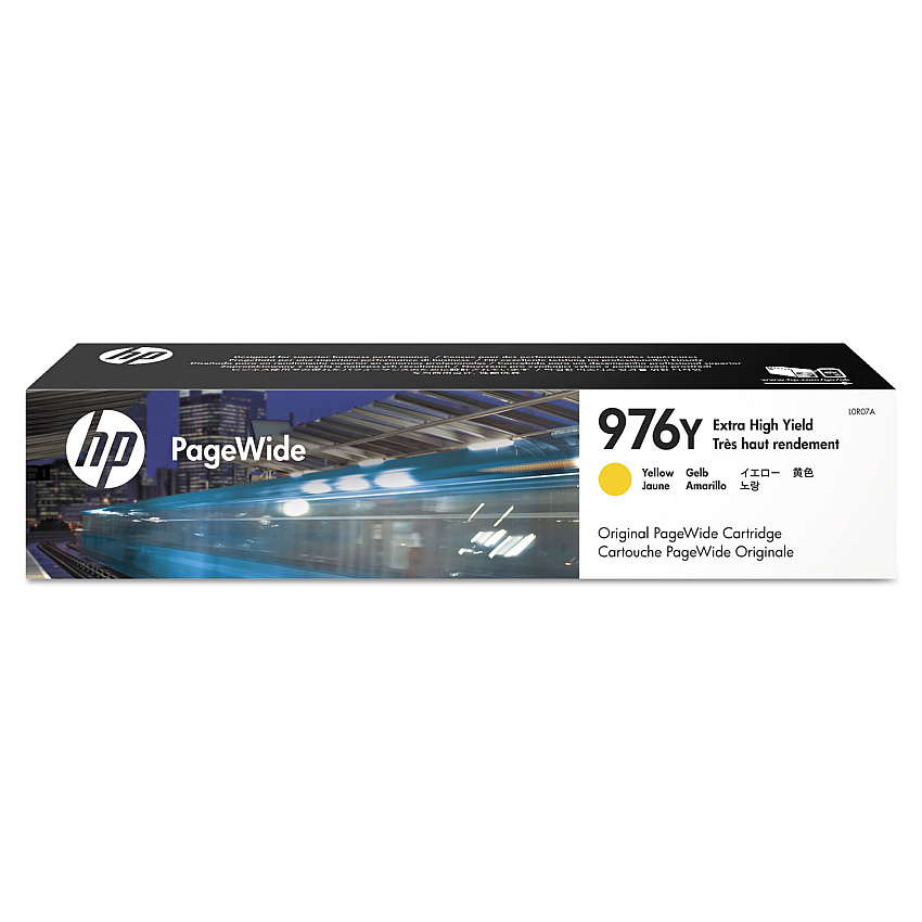 HP L0R07A Yellow Ink Cartridge